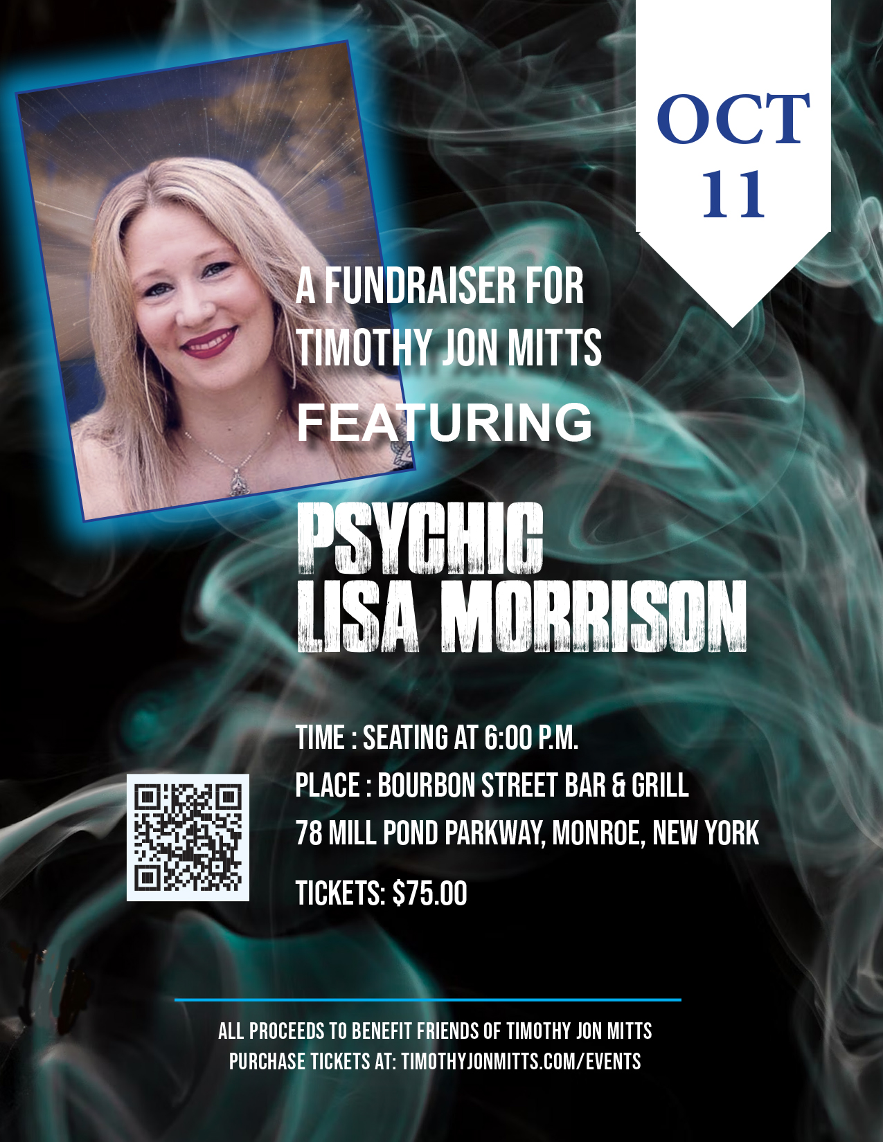 psychic medium lisa morrison poster